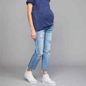 Boyfriend Maternity Jeans Pea in the Pod